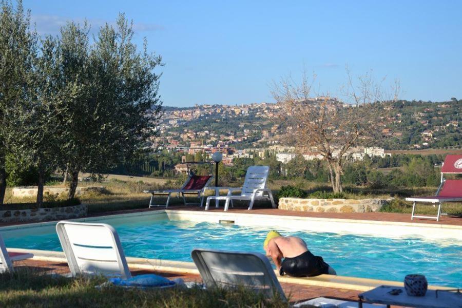 Perugia Farmhouse Bagian luar foto