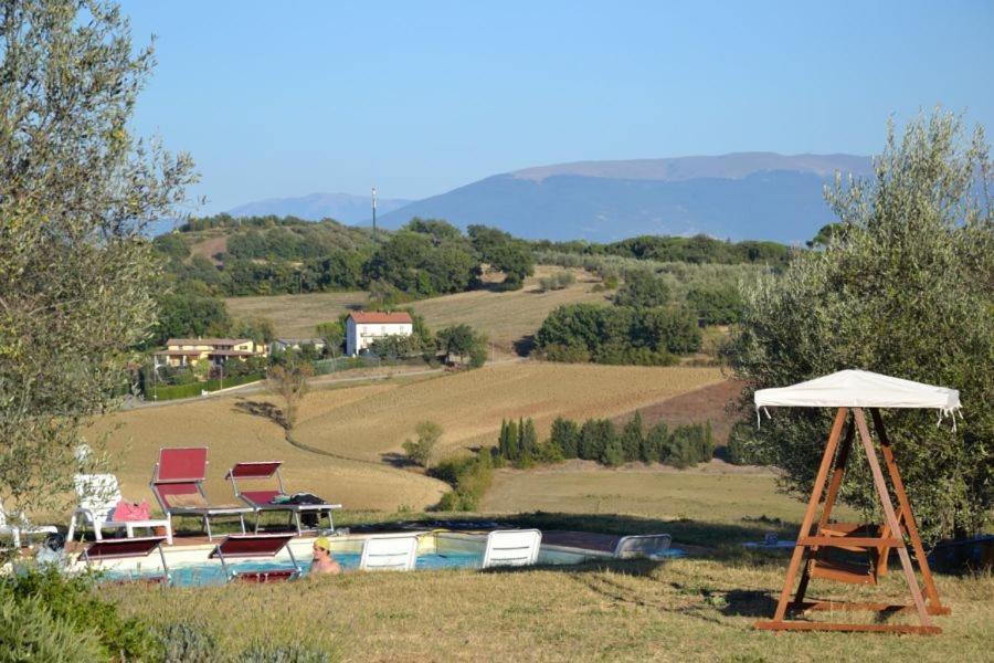 Perugia Farmhouse Bagian luar foto